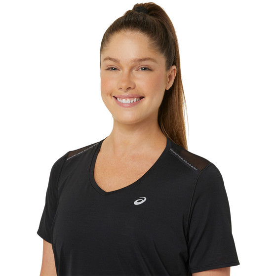 ASICS Road V-Neck T-Shirt Dam