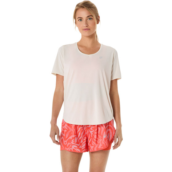 ASICS Road V-Neck T-Shirt Dam
