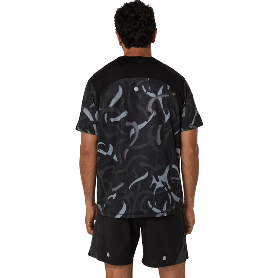ASICS Road All Over Print T-Shirt Herr
