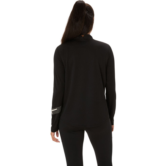 ASICS Icon Half-Zip Longsleeve T-shirt Dames