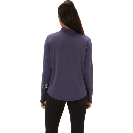 ASICS Icon Half-Zip Longsleeve T-Shirt Damen