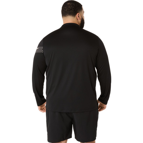 ASICS Icon Half-Zip Longsleeve T-shirt Heren