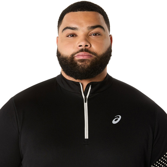 ASICS Icon Half-Zip Longsleeve T-shirt Heren