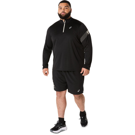 ASICS Icon Half-Zip Longsleeve T-shirt Heren