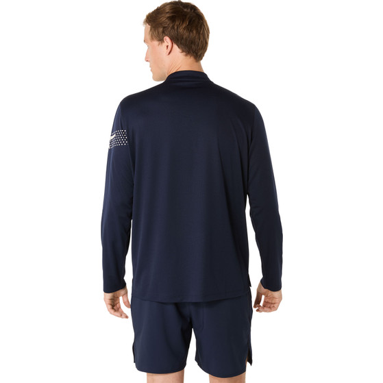ASICS Icon Half-Zip Longsleeve T-Shirt Herren