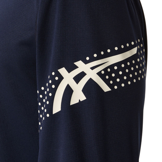 ASICS Icon Half-Zip Longsleeve T-Shirt Herren