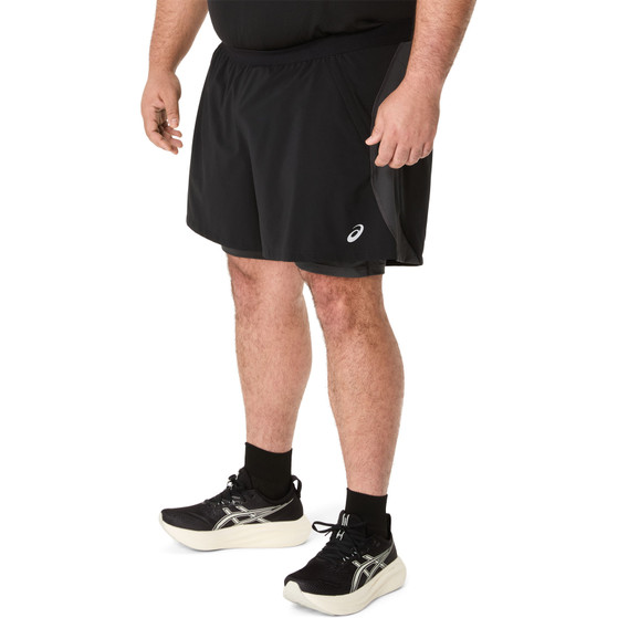 ASICS Road 2in1 5'' Short Herren
