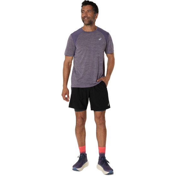 ASICS Road 2in1 5'' Short Heren