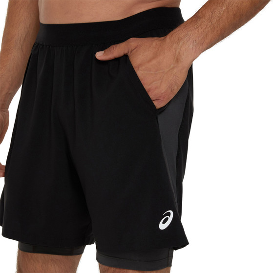 ASICS Road 2in1 7'' Short Heren