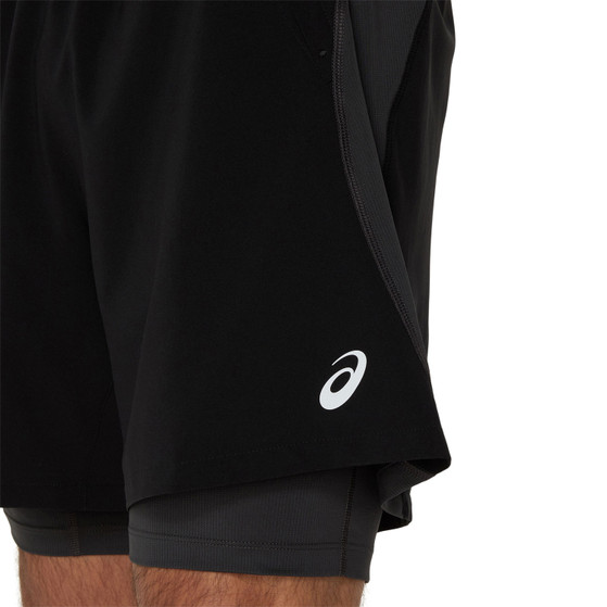ASICS Road 2in1 5'' Short Heren