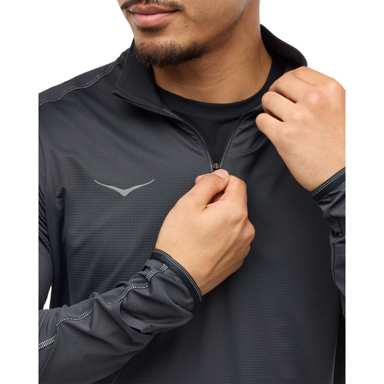 HOKA Glidetech Half-Zip Långärmad Tröja Herr