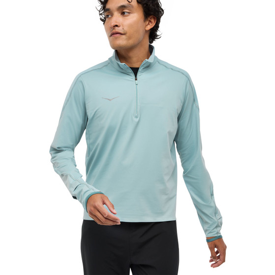 HOKA Glidetech 1/4 Zip Longsleeve T-shirt Heren