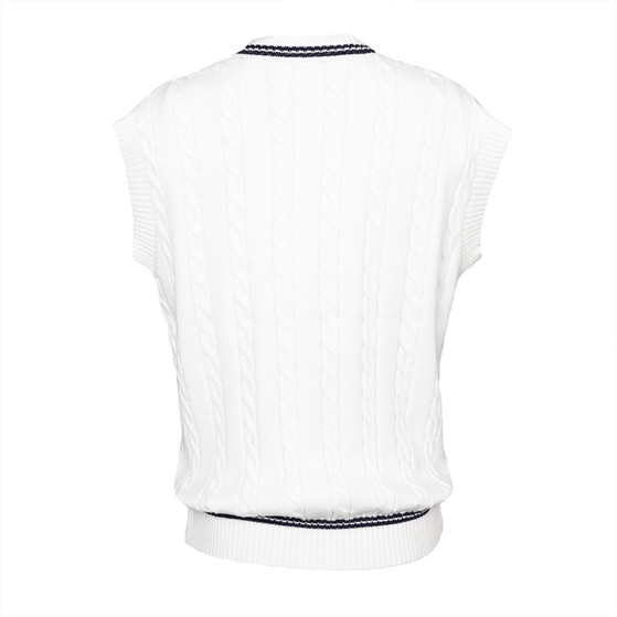 Indian Maharadja Sleeveless Knit Sweater