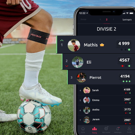 Footbar Meteor Activity Tracker