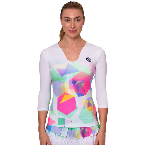 Bidi Badu Kaleido V-Neck Longsleeve