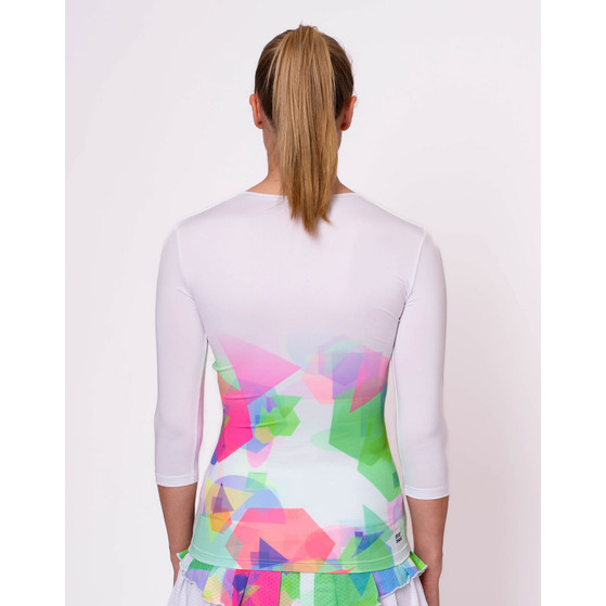 Bidi Badu Kaleido V-Neck Longsleeve