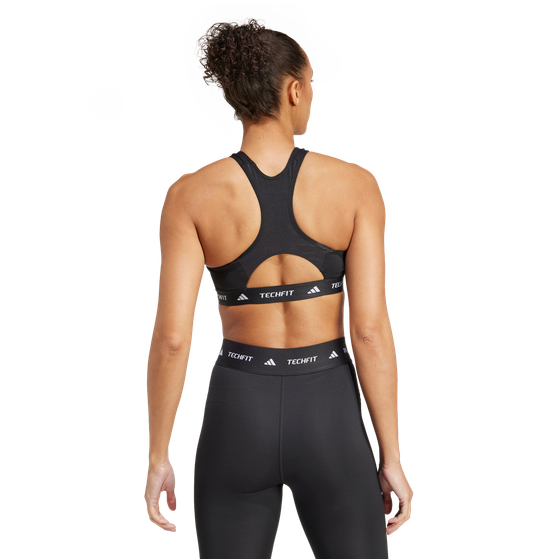 adidas Techfit Highneck Medium Support Sports Bra