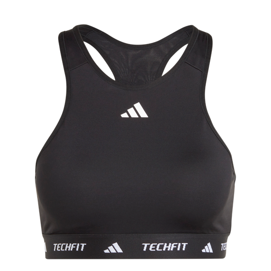 adidas Techfit Highneck Medium Support Sports Bra