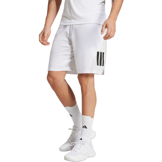 adidas Club 3 Stripes 9 Inch short