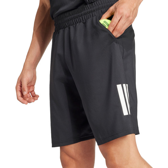 adidas Club 3 Stripes 9 Inch Shorts
