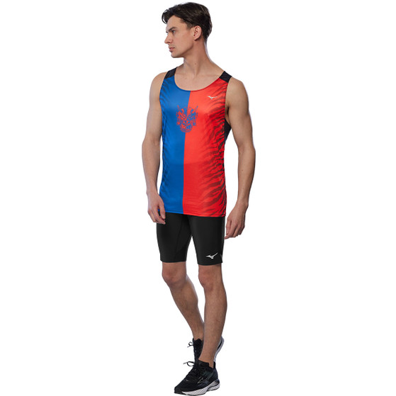 Mizuno Dryaeroflow Graphic Singlet Heren