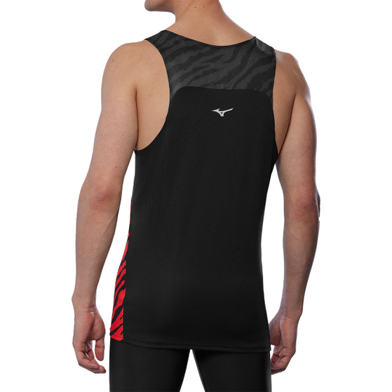 Mizuno Dryaeroflow Graphic Singlet Heren