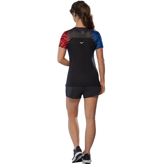 Mizuno Dryaeroflow Graphic T-Shirt Dames