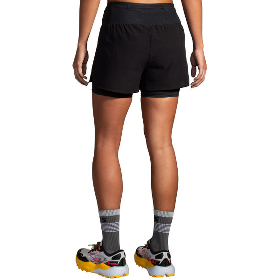Brooks High Point 3" 2-in-1 Short 2.0 Dames