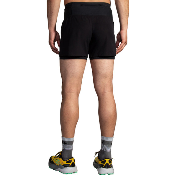 Brooks High Point 5" 2-in-1 Short 2.0 Heren