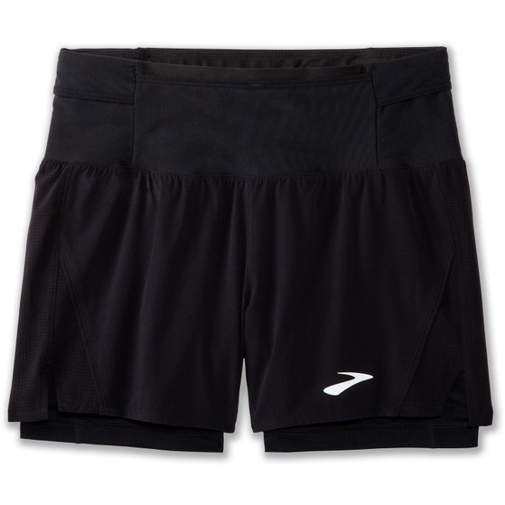 Brooks High Point 5" 2-in-1 Short 2.0 Heren