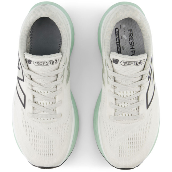 New Balance Fresh Foam 1080 v14 Femme Blanc Vert chaussure New Balance Fresh Foam 1080 v14 Femme Blanc Vert – Image 4