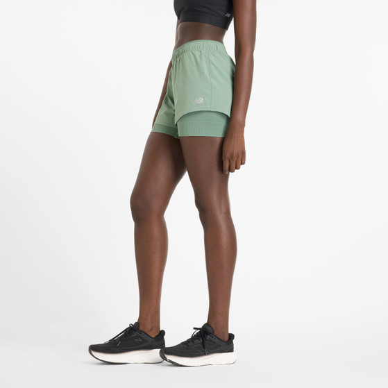 New Balance RC 2-in-1 3'' Short Dames