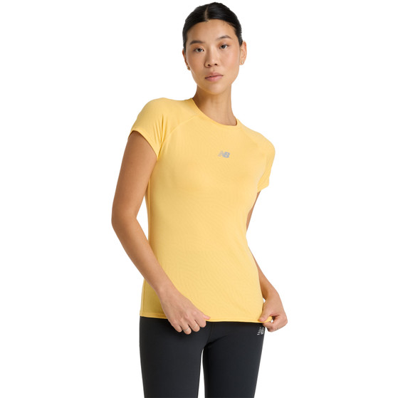 New Balance Jacquard T-Shirt Dames