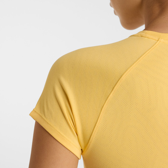 New Balance Jacquard T-Shirt Dames