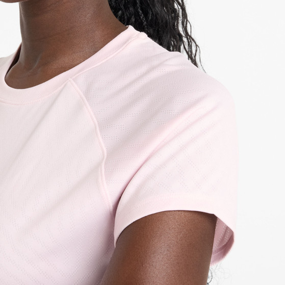 New Balance Jacquard T-Shirt Dames