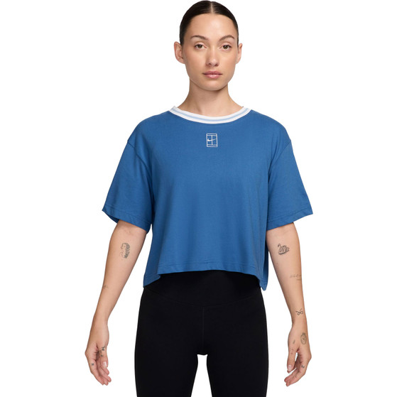Nike Court Heritage Cropped Tee