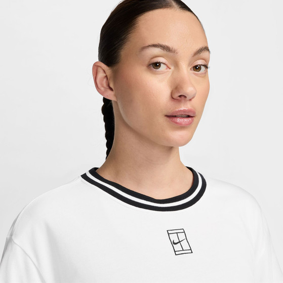 Nike Court Heritage Cropped Tee