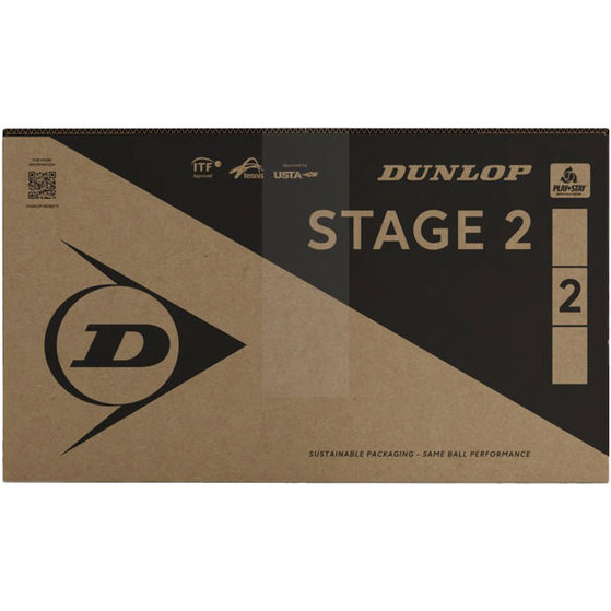Dunlop Stage 2 Orange - Bucket 72Stk. Orange/Gelb