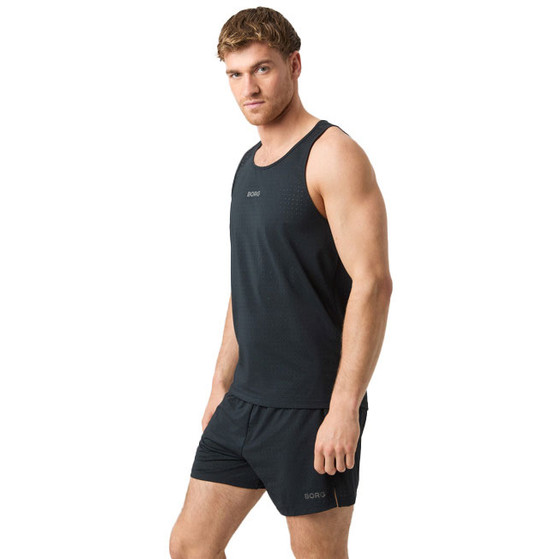 Björn Borg Running perforated Singlet Heren