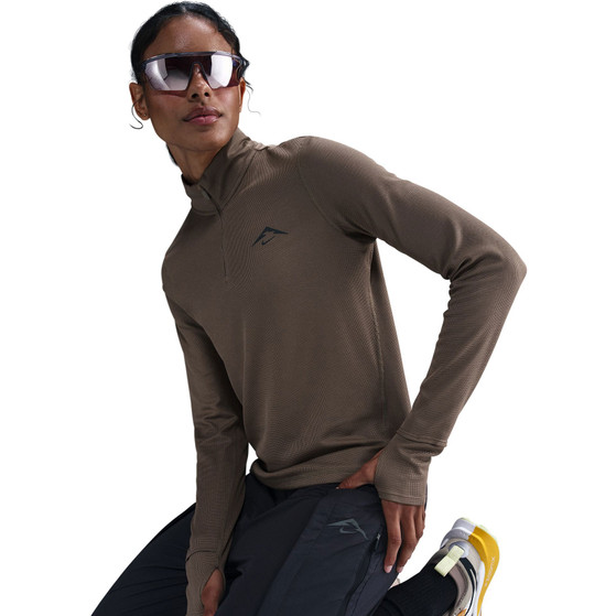 Nike Dri-FIT Trail Långärmad Tröja Half-Zip Dam