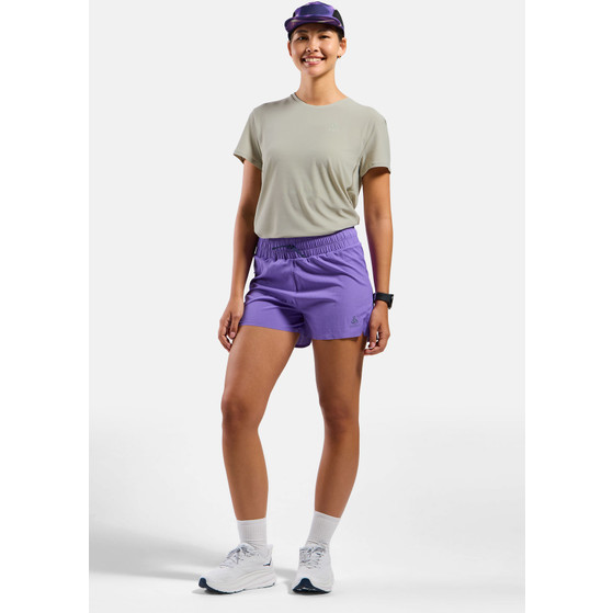 Odlo Zeroweight Shirt 2in1 Short Set Damen