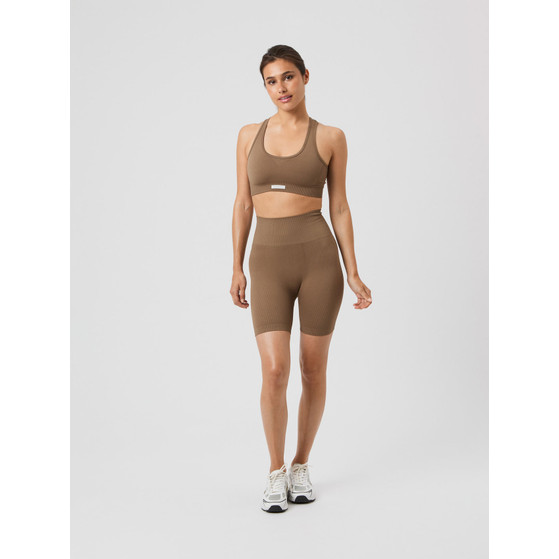 Björn Borg Studio Seamless Rib Korte Legging Dames