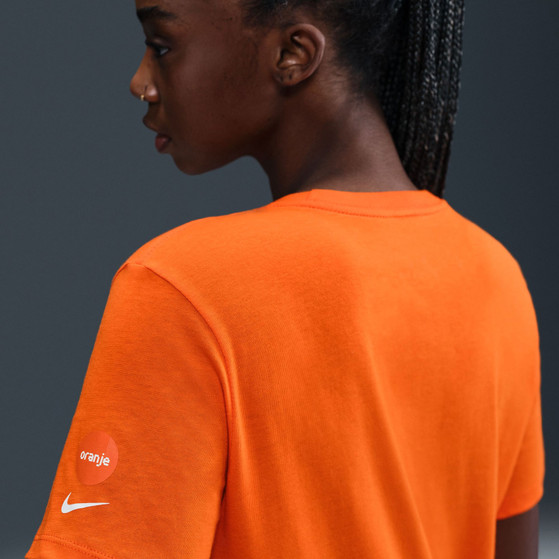 Nike Nederland Crest Tee OranjeLeeuwinnen Dames
