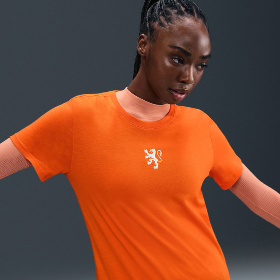 Nike Nederland Crest Tee OranjeLeeuwinnen Dames