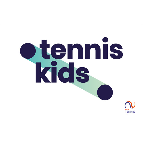 KNLTB Mastvlag Tennis Kids 150x225cm 