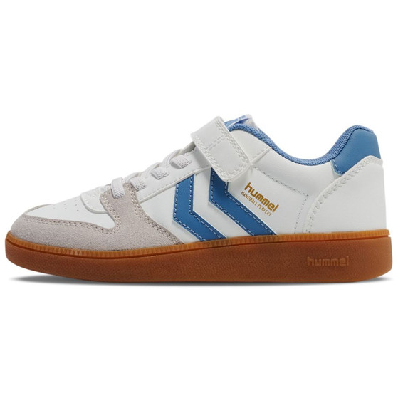 Hummel Handball Perfekt SP Kids Blanc Bleu chaussure Hummel Handball Perfekt SP Kids Blanc Bleu – Image 2