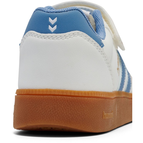Hummel Handball Perfekt SP Kids Blanc Bleu chaussure Hummel Handball Perfekt SP Kids Blanc Bleu – Image 5