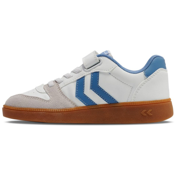 Hummel Handball Perfekt SP Kids Blanc Bleu chaussure Hummel Handball Perfekt SP Kids Blanc Bleu – Image 9