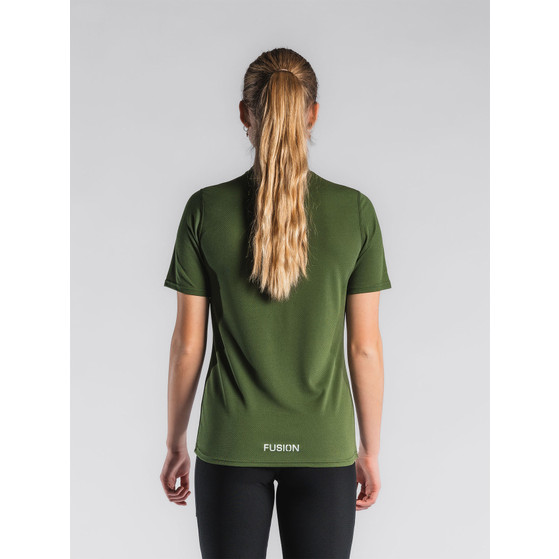 Fusion Run Shirt kurze Leggings Set Damen