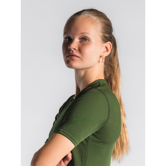 Fusion Run Shirt kurze Leggings Set Damen